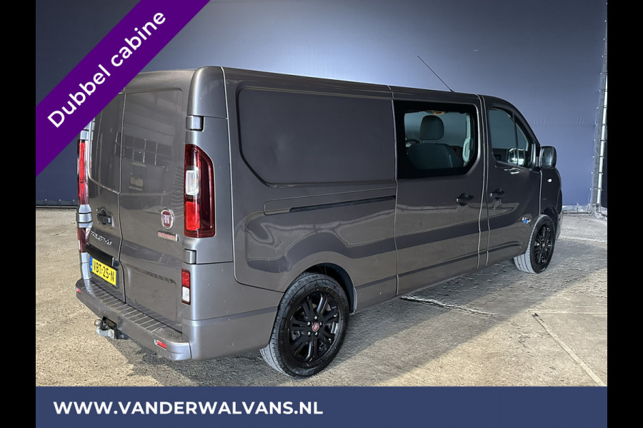 Fiat Talento 1.6 MJ 126pk L2H1 Dubbele Cabine Euro6 | Airco | 5-Zits | Trekhaak | LM-velgen cruisecontrol, parkeersensoren