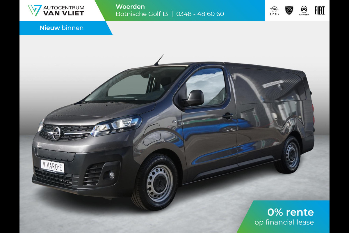 Opel Vivaro Electric L3 75 kWh | 0% rente | navi incl. Apple Carplay | camera | betimmering | e-Call pakket | rijklaarprijs