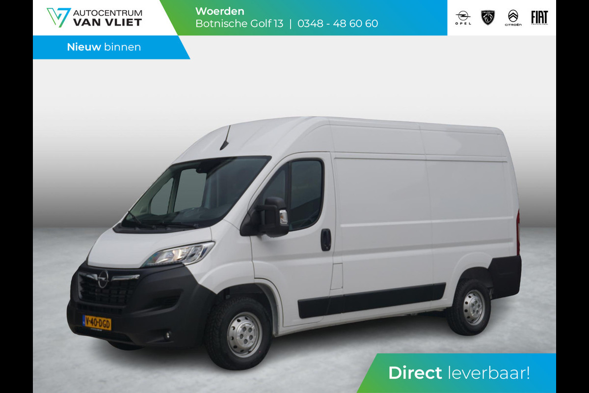 Opel Movano L2H2 120 Pk. | navigatie incl. Apple Carplay | camera | laadruimtebetimmering | Climate Control