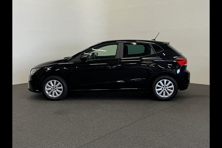 Seat Ibiza 1.0 EcoTSI Style Business Connect Airco|ECC Full LED Cruise Control Carplay Navi Stoelverwarming Privacy Glass LM Velgen