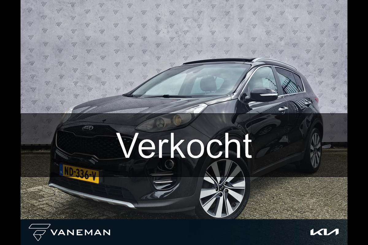 Kia Sportage 1.6 T-GDI DynamicPlusLine | Pano | 19-Inch | Dodehoek Detectie | Navi | Carplay & Android Auto