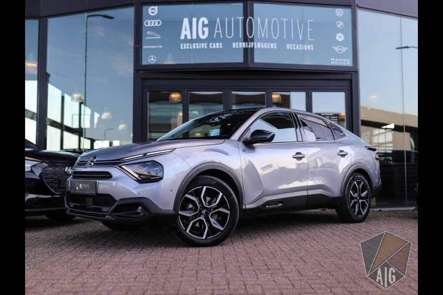 Citroën Ë-C4 X Shine 50 kWh | Keyless | Camera | Stoelverw. | HUD | Leder