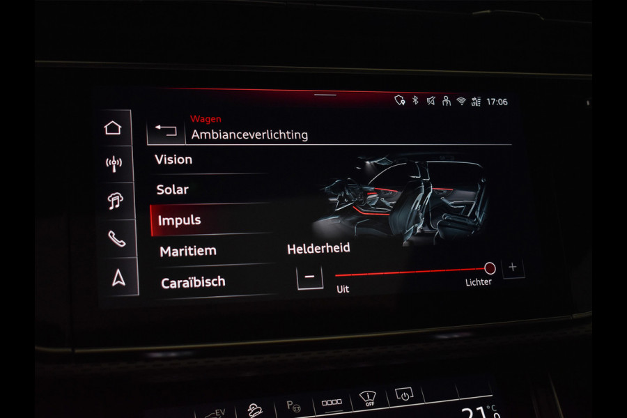 Audi Q8 60 TFSI e Competition | PANORAMADAK | 4 WIEL BESTURING | STOEL- VERWARMING EN VENTILATIE | ADAPTIVE CRUISE CONTROL | HEAD UP | A