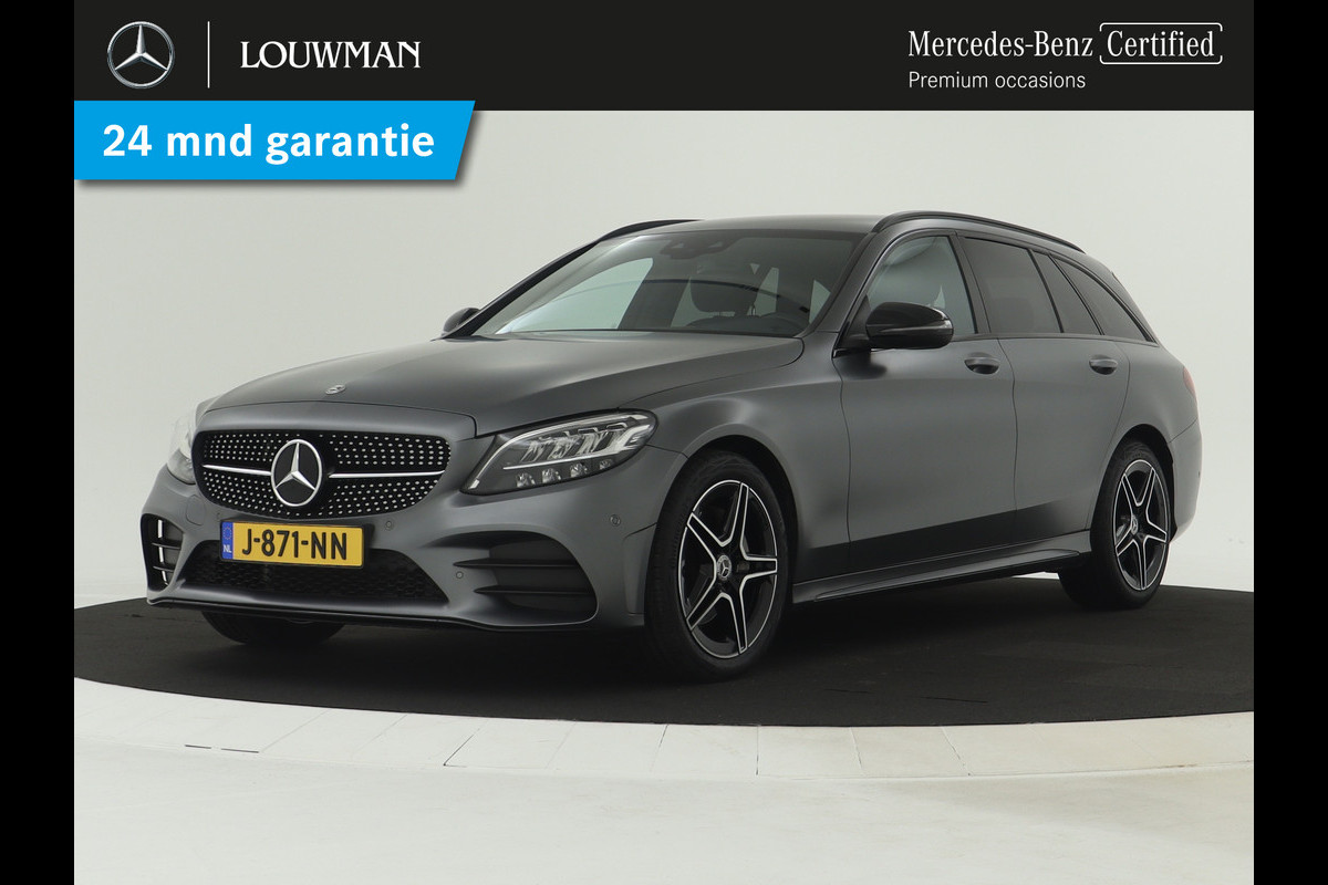 Mercedes-Benz C-Klasse Estate 180 Business Solution AMG | AMG Styling | Achteruitrijcamera | EASY-PACK-achterklep | Nightpakket | Inclusief 24 maanden MB Certified garantie voor Europa.