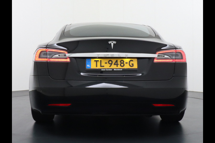 Tesla Model S 75D AWD Luchtvering Enhanced AutoPilot Navi Panorama-Dak Camera Adaptive-Led Elektr.Stuur en Stoel+Geheugen+Spiegels+verwarmd El 19"Lmv 4WD Schuifkanteldak WiFi Rijstrookhulp Bordherkenning ACC ESP Dodehoek Detector Mistlampen Verwarmde-Sproeiers Nieuwprijs €91.400