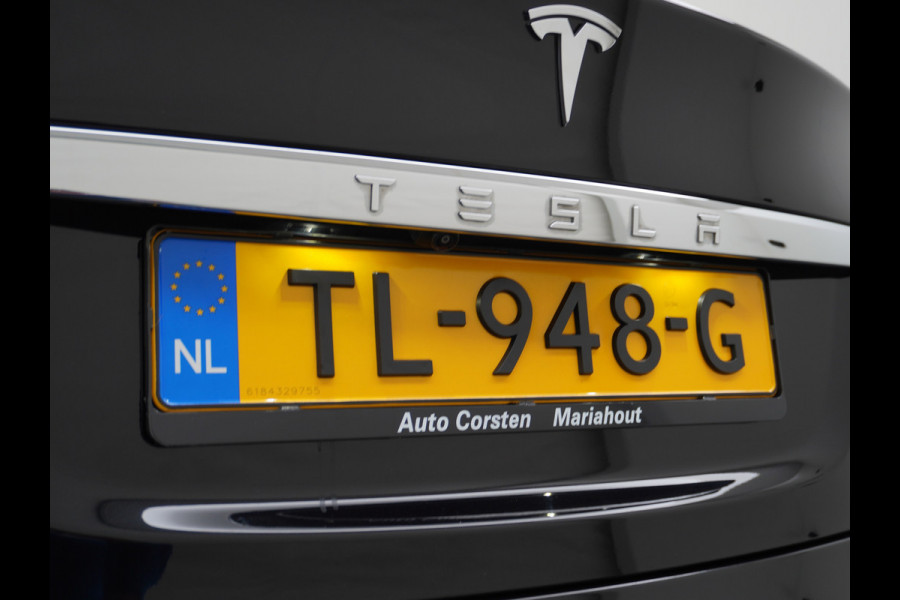 Tesla Model S 75D AWD Luchtvering Enhanced AutoPilot Navi Panorama-Dak Camera Adaptive-Led Elektr.Stuur en Stoel+Geheugen+Spiegels+verwarmd El 19"Lmv 4WD Schuifkanteldak WiFi Rijstrookhulp Bordherkenning ACC ESP Dodehoek Detector Mistlampen Verwarmde-Sproeiers Nieuwprijs €91.400