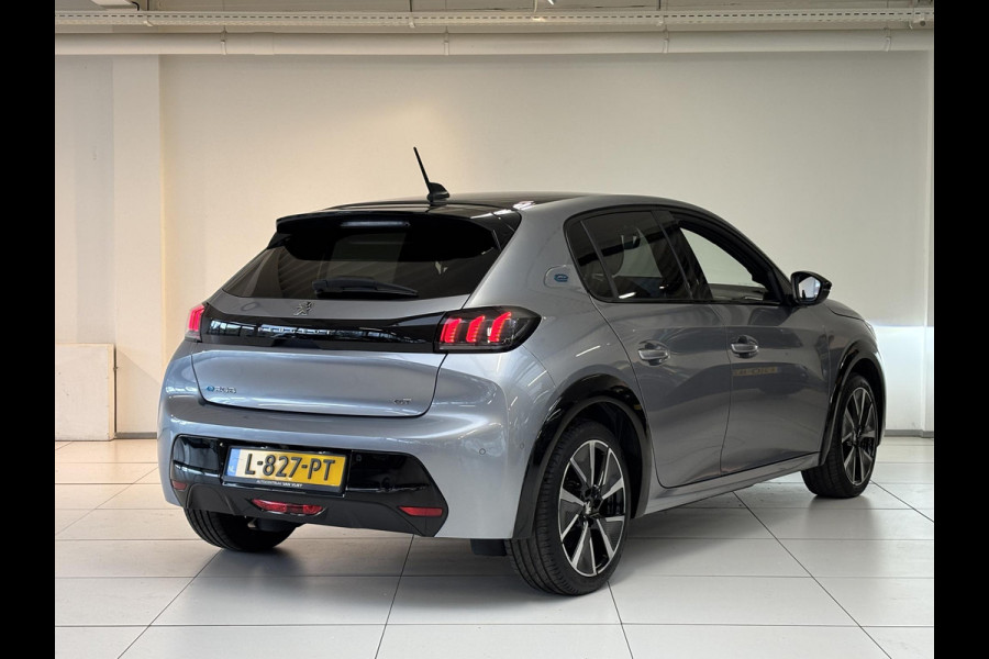 Peugeot e-208 EV GT 50 kWh 3-fase | Navigatie | Achteruitrijcamera | Android auto / Apple carplay | Dodehoekdetectie | 3D I-Cockpit