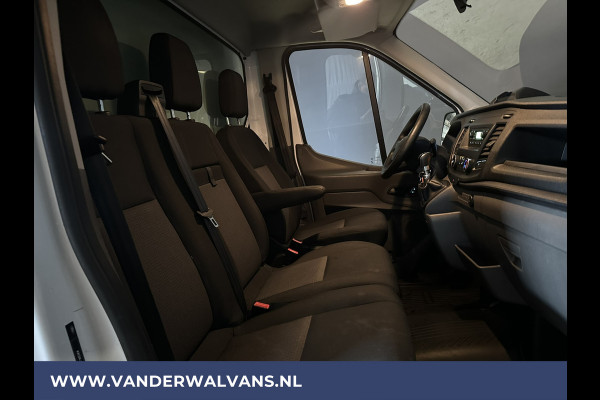 Ford Transit 2.0 TDCI 130pk Bakwagen 233cm Hoog Laadklep Zijdeur Euro6 Airco | 1040kg laadvermogen Lat om Lat, Bijrijdersbank