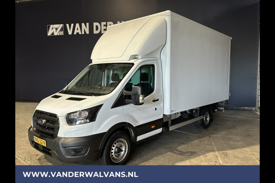 Ford Transit 2.0 TDCI 130pk Bakwagen 233cm Hoog Laadklep Zijdeur Euro6 Airco | 1040kg laadvermogen Lat om Lat, Bijrijdersbank