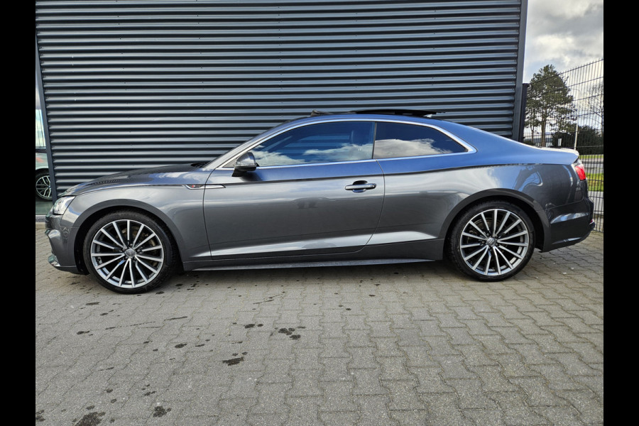 Audi A5 Coupé 2.0 TFSI ultra Launch Edition 190pk 2 x S Line | Panodak | Bang & Olufsen | Virtual | Camera | 19"L.M | Apple Carplay | Alcantara Sportstoelen Verwarmd | Sfeerverlichting |