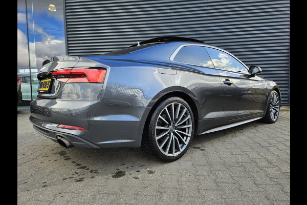 Audi A5 Coupé 2.0 TFSI ultra Launch Edition 190pk 2 x S Line | Panodak | Bang & Olufsen | Virtual | Camera | 19"L.M | Apple Carplay | Alcantara Sportstoelen Verwarmd | Sfeerverlichting |