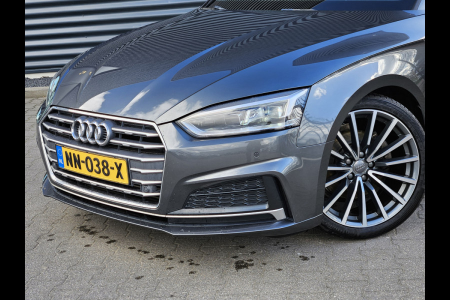 Audi A5 Coupé 2.0 TFSI ultra Launch Edition 190pk 2 x S Line | Panodak | Bang & Olufsen | Virtual | Camera | 19"L.M | Apple Carplay | Alcantara Sportstoelen Verwarmd | Sfeerverlichting |