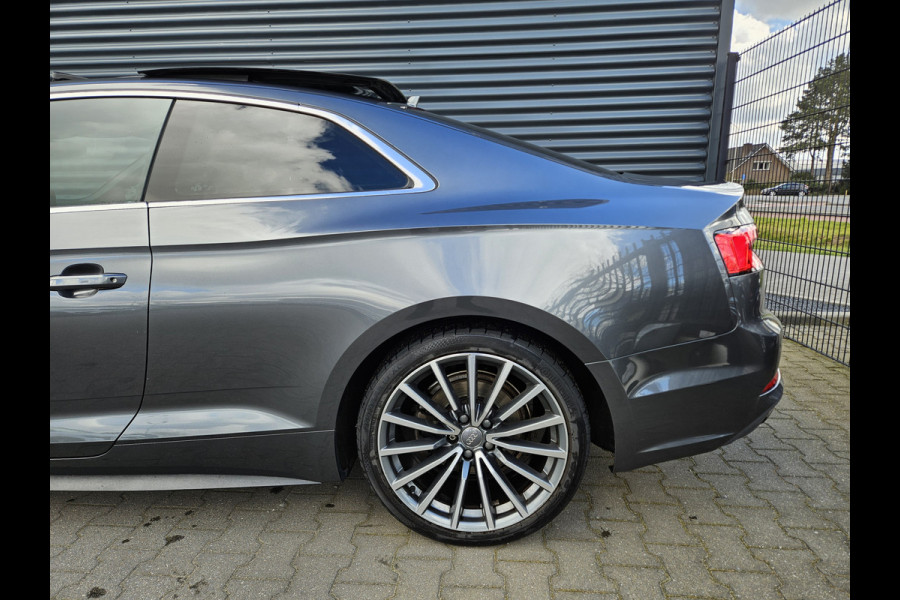 Audi A5 Coupé 2.0 TFSI ultra Launch Edition 190pk 2 x S Line | Panodak | Bang & Olufsen | Virtual | Camera | 19"L.M | Apple Carplay | Alcantara Sportstoelen Verwarmd | Sfeerverlichting |