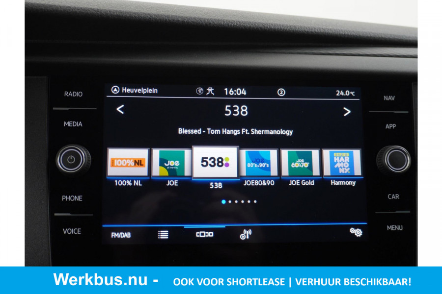 Volkswagen Transporter 2.0 TDI L2H1 30 DC COMFORTLINE BPM VRIJ! Ook voor shortlease verkrijgbaar! EXEC. PLUS Pakket | DUBBELE CABINE |