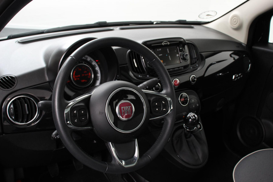 Fiat 500 1.2 Lounge | Navigatie Apple Carplay/Android Auto Climate control Cruise control Lichtmetalen velgen