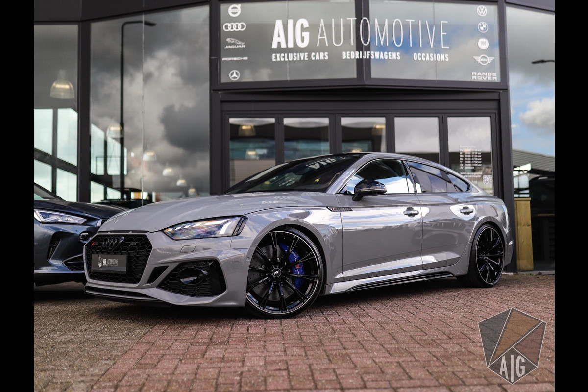 Audi RS5 Sportback 2.9 TFSI A5 quattro | ABT | Massage | Keramisch | Laser | 360° Camera | Stoel/Stuurverw. | Leder | Pano