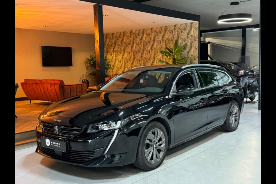 Peugeot 508 1.6 PureTech Allure Garantie 360 Camera I-cockpit CarPlay StoelVW Lane ACC Clima Parkeerhulp Dodehoek Navi Rijklaar