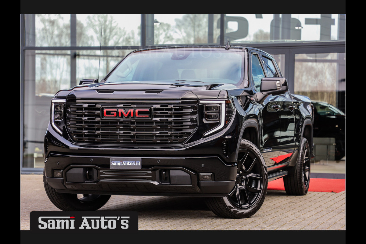 GMC Sierra Denali 6.2 V8 426PK | HUD | 360CAMERA | HEAD-UP | LANE ASSIST | VIRTUAL COCKPIT |  BLACK LEDER | DUBBELE CABINE | 5 PERSOONS | PICK UP | Voorraad Nr 433794