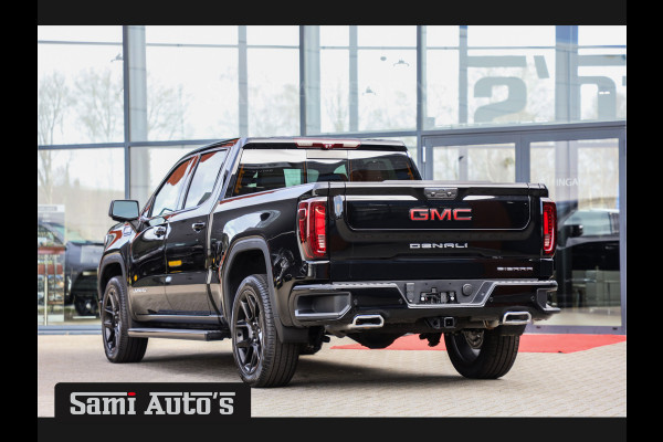 GMC Sierra Denali 6.2 V8 426PK | HUD | 360CAMERA | HEAD-UP | LANE ASSIST | VIRTUAL COCKPIT |  BLACK LEDER | DUBBELE CABINE | 5 PERSOONS | PICK UP | Voorraad Nr 433794