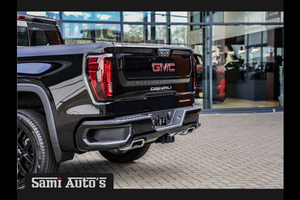 GMC Sierra Denali 6.2 V8 426PK | HUD | 360CAMERA | HEAD-UP | LANE ASSIST | VIRTUAL COCKPIT |  BLACK LEDER | DUBBELE CABINE | 5 PERSOONS | PICK UP | Voorraad Nr 433794