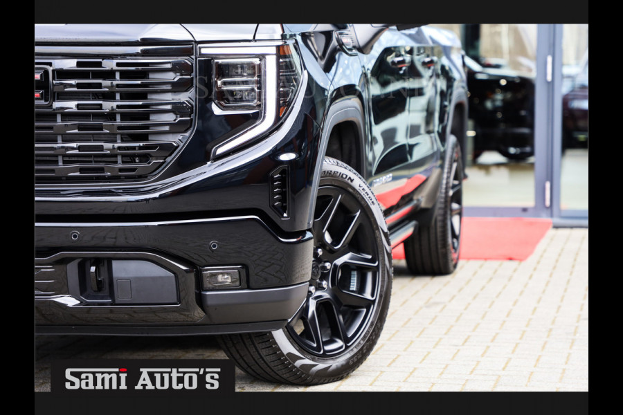 GMC Sierra Denali 6.2 V8 426PK | HUD | 360CAMERA | HEAD-UP | LANE ASSIST | VIRTUAL COCKPIT |  BLACK LEDER | DUBBELE CABINE | 5 PERSOONS | PICK UP | Voorraad Nr 433794