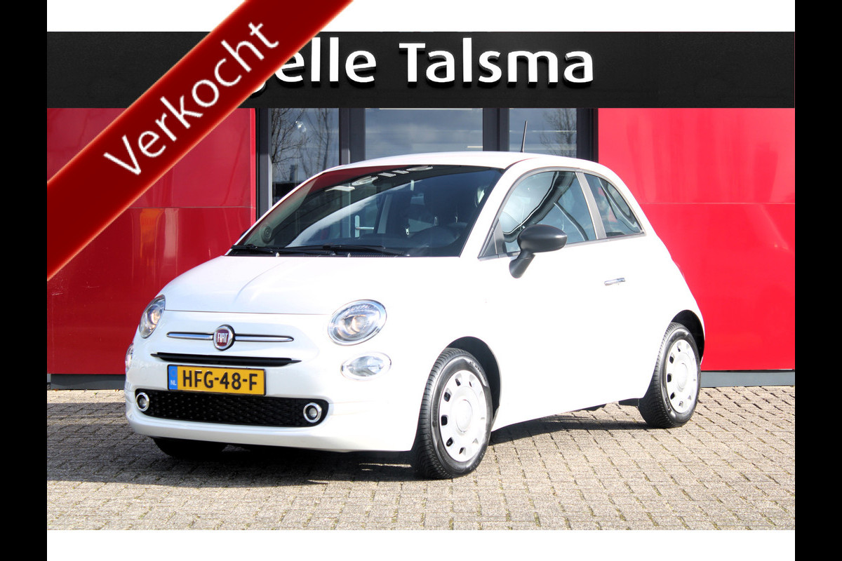 Fiat 500 1.0 Hybrid | Climate Control | Cruise Control | Apple/Android CarPlay | Mistlampen