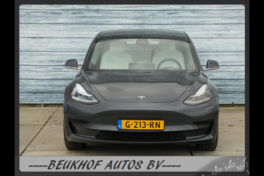 Tesla Model 3 Standard RWD Plus 60 kWh Wit Leer Pano Nav Cam