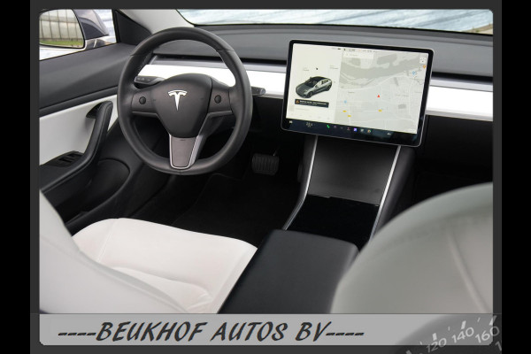 Tesla Model 3 Standard RWD Plus 60 kWh Wit Leer Pano Nav Cam