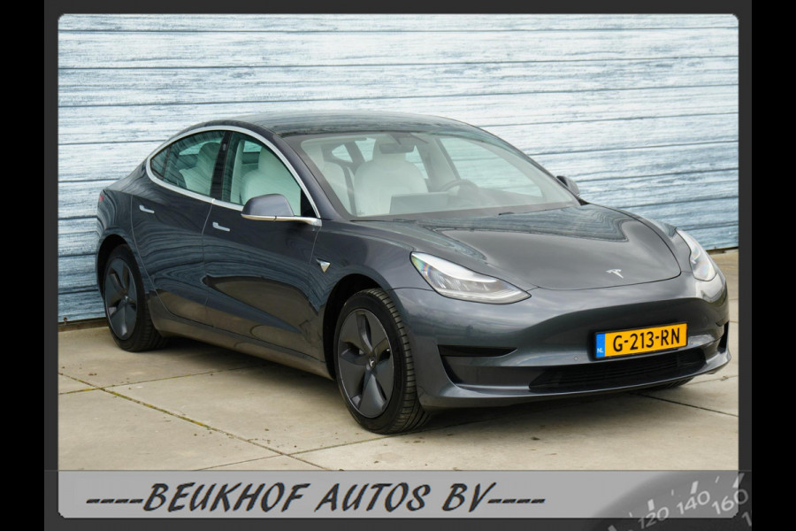 Tesla Model 3 Standard RWD Plus 60 kWh Wit Leer Pano Nav Cam