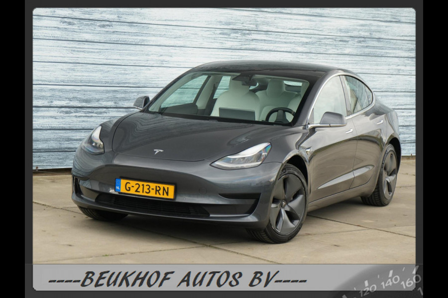 Tesla Model 3 Standard RWD Plus 60 kWh Wit Leer Pano Nav Cam