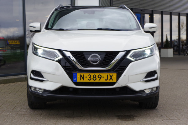 Nissan QASHQAI 1.6 164 PK Tekna, Panoramadak, Trekhaak, Climate Control, Stoelverwarming, 19" LM Velgen