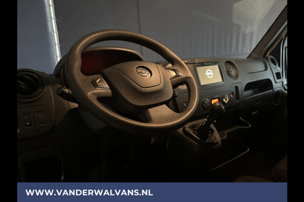 Opel Movano 2.3 CDTI 146pk Bakwagen Laadklep Zijdeur Euro6 Airco | Navigatie | Cruisecontrol | Chauffeursstoel Lat om Lat betimmering, Bijrijdersbank