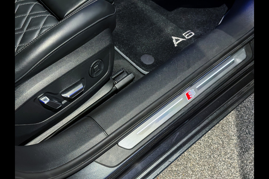 Audi A6 Limousine 55 TFSI V6 quattro 3xS-Line 340PK |RS-Seats|B&o|HUD|360cam|Sfeer