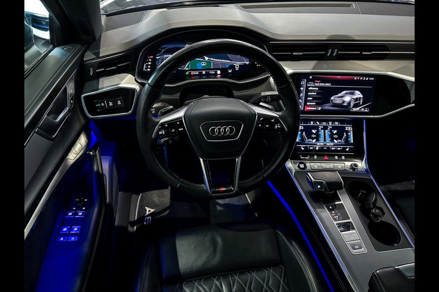 Audi A6 Limousine 55 TFSI V6 quattro 3xS-Line 340PK |RS-Seats|B&o|HUD|360cam|Sfeer