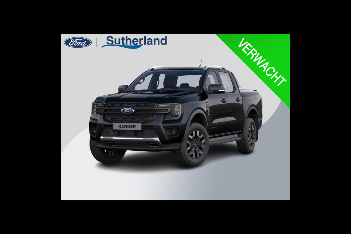 Ford Ranger 2.3 PHEV Wildtrak Double Cab 281pk | 5 persoons! | Technology Pack Plus Trailer | Cargo Area Pack | Power Rollertop | Prijs excl. BTW incl. BPM | laadkabel mode 3 16A