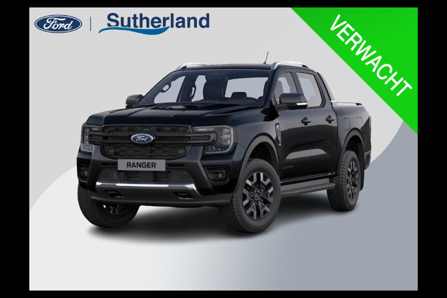 Ford Ranger 2.3 PHEV Wildtrak Double Cab 281pk | 5 persoons! | Technology Pack Plus Trailer | Cargo Area Pack | Power Rollertop | Prijs excl. BTW incl. BPM | laadkabel mode 3 16A