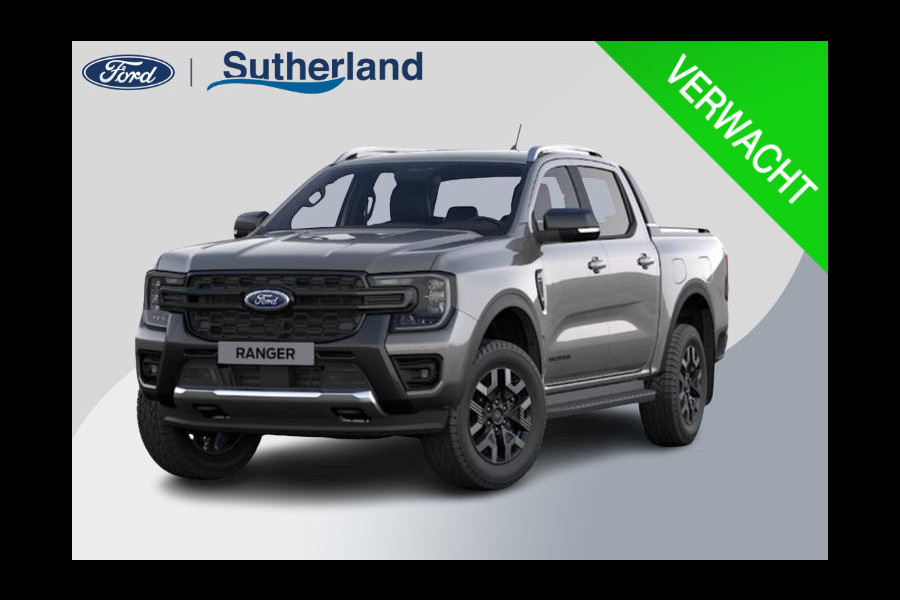 Ford Ranger 2.3 PHEV Wildtrak Double Cab 281pk | 5 persoons! | Technology Pack Plus Trailer | Cargo Area Pack | Power Rollertop | Prijs excl. BTW incl. BPM | laadkabel mode 3 16A