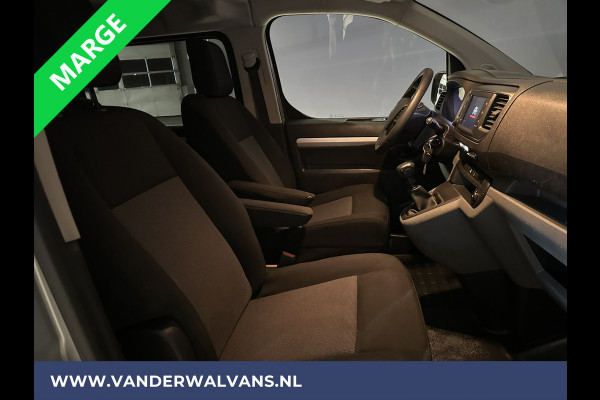 Citroën Jumpy 2.0 BlueHDI **MARGE, GEEN BTW** 123pk L3H1 XL Dubbel cabine Euro6 RIJKLAAR Airco | Navigatie Cruisecontrol, Apple Carplay, 2500kg Trekhaak, Parkeersensoren, 5-Zits