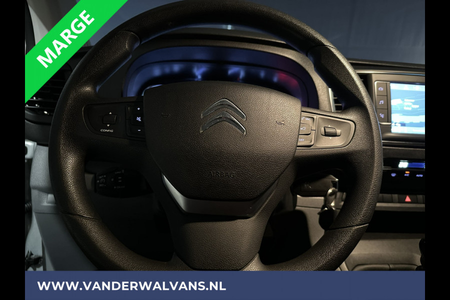 Citroën Jumpy 2.0 BlueHDI **MARGE, GEEN BTW** 123pk L3H1 XL Dubbel cabine Euro6 RIJKLAAR Airco | Navigatie Cruisecontrol, Apple Carplay, 2500kg Trekhaak, Parkeersensoren, 5-Zits