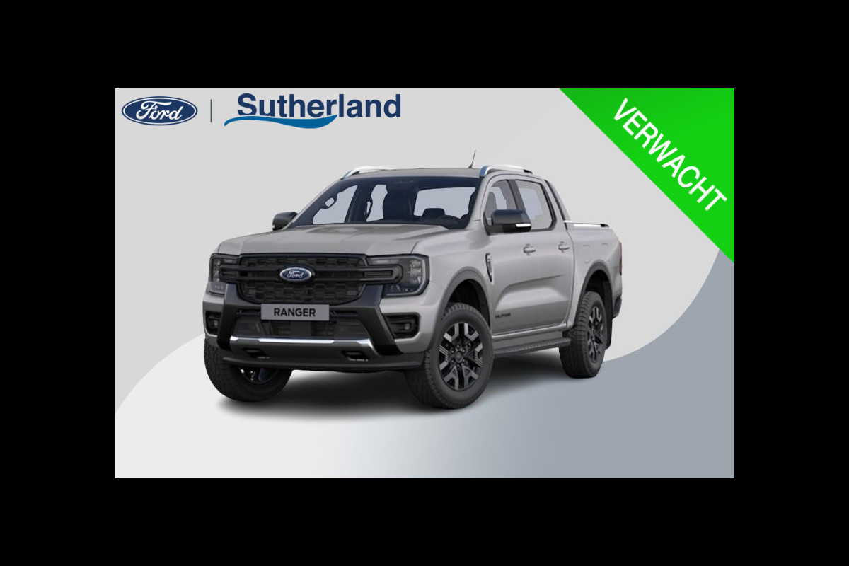 Ford Ranger 2.3 PHEV Wildtrak Double Cab 281pk | 5 persoons! | Technology Pack Plus Trailer | Cargo Area Pack | Power Rollertop | Prijs excl. BTW incl. BPM | laadkabel mode 3 16A