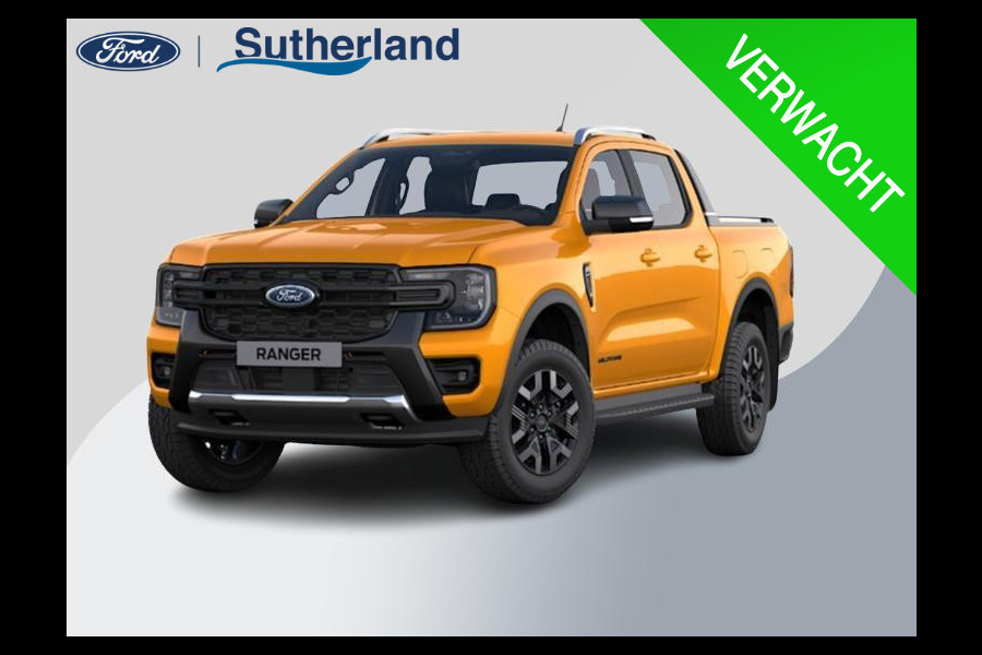 Ford Ranger 2.3 PHEV Wildtrak Double Cab 281pk | 5 persoons! | Technology Pack Plus Trailer | Cargo Area Pack | Power Rollertop | Prijs excl. BTW incl. BPM | laadkabel mode 3 16A