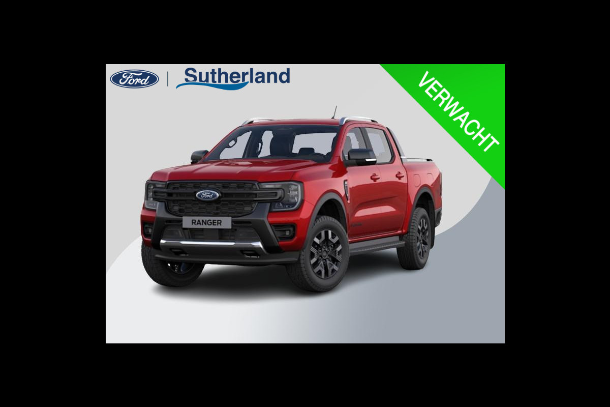 Ford Ranger 2.3 PHEV Wildtrak Double Cab 281pk | 5 persoons! | Technology Pack Plus Trailer | Cargo Area Pack | Power Rollertop | Prijs excl. BTW incl. BPM | laadkabel mode 3 16A