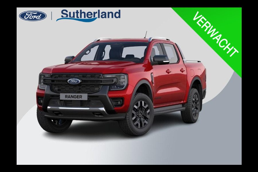 Ford Ranger 2.3 PHEV Wildtrak Double Cab 281pk | 5 persoons! | Technology Pack Plus Trailer | Cargo Area Pack | Power Rollertop | Prijs excl. BTW incl. BPM | laadkabel mode 3 16A