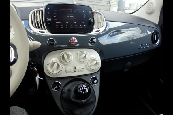 Fiat 500 85 pk. Lounge I Airco I Nav. I Apple carpl. Andr. Auto I