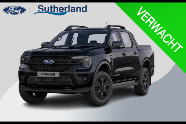 Ford Ranger 2.3 PHEV Stormtrak Double Cab 281pk | 5 persoons! | Technology Pack Plus Trailer | Cargo Area Pack | Power Rollertop | Prijs excl. BTW incl. BPM | laadkabel mode 3 16A