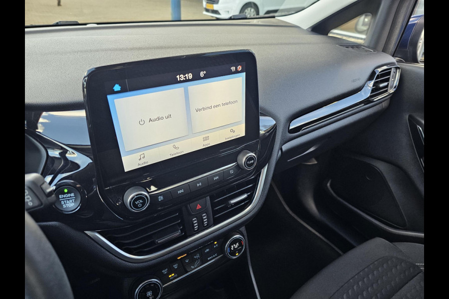 Ford Fiesta 1.0 EcoBoost Titanium | Automaat | Apple carplay/Android auto | Cruise control | Climate control | Lane assist