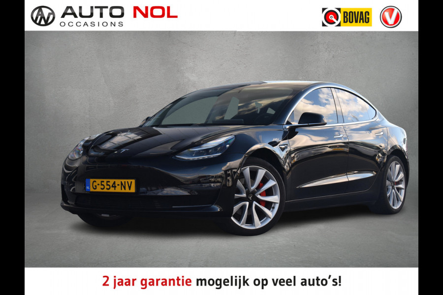 Tesla Model 3 Long Range AWD 75 kWh | 441 pk | Full Self-Driving | 19” LM