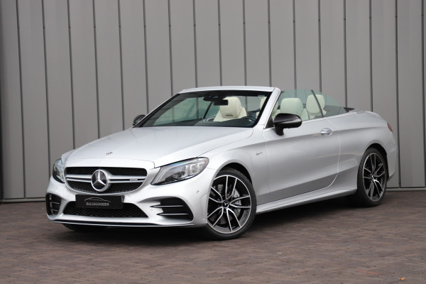 Mercedes-Benz C-Klasse Cabrio AMG 43 4-Matic Aut9 | 390PK | Memory | Carbon | Multibeam | Burmester | Keyles-go | Sfeerverlichting | Air-scarf | Stoelk