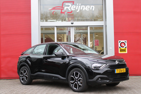 Citroën Ë-C4 FEEL PACK 136PK 50 kWh | ACHTERUITRIJ CAMERA | NAVIGATIE | APPLE CARPLAY/ANDROID AUTO | LED KOPLAMPEN | CLIMATE CONTROL | CRUISE CONTROL | 18" LICHTMETALEN VELGEN | DAB+ RADIO |