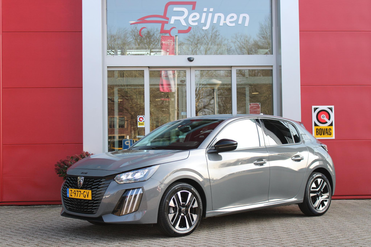 Peugeot 208 1.2 100PK ALLURE | ACHTERUITRIJ CAMERA | NAVIGATIE | DRAADLOZE APPLE CARPLAY/ANDROID AUTO | CLIMATE CONTROL | DAB+ RADIO | LICHTMETALEN VELGEN | CRUISE CONTROL | LED KOPLAMPEN | VERKEERSBORDEN HERKENNING | PARKEERSENSOREN VOOR EN ACHTER |